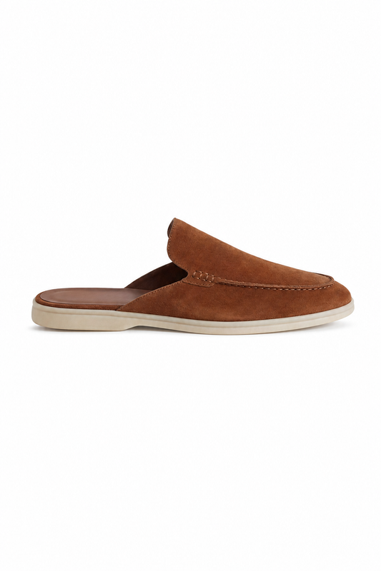 Mule in camoscio · Cognac
