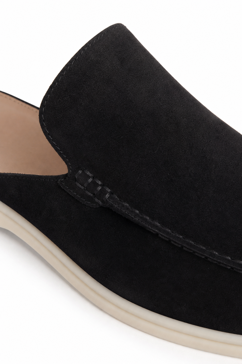 Mule suède · Noir - vue 03