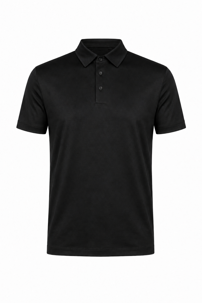 Polo mercerisé