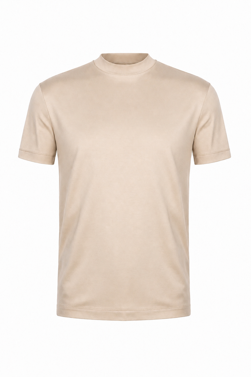 T-shirt mercerisé