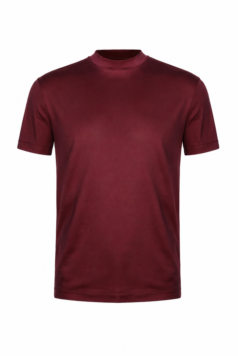 T-shirt mercerisé