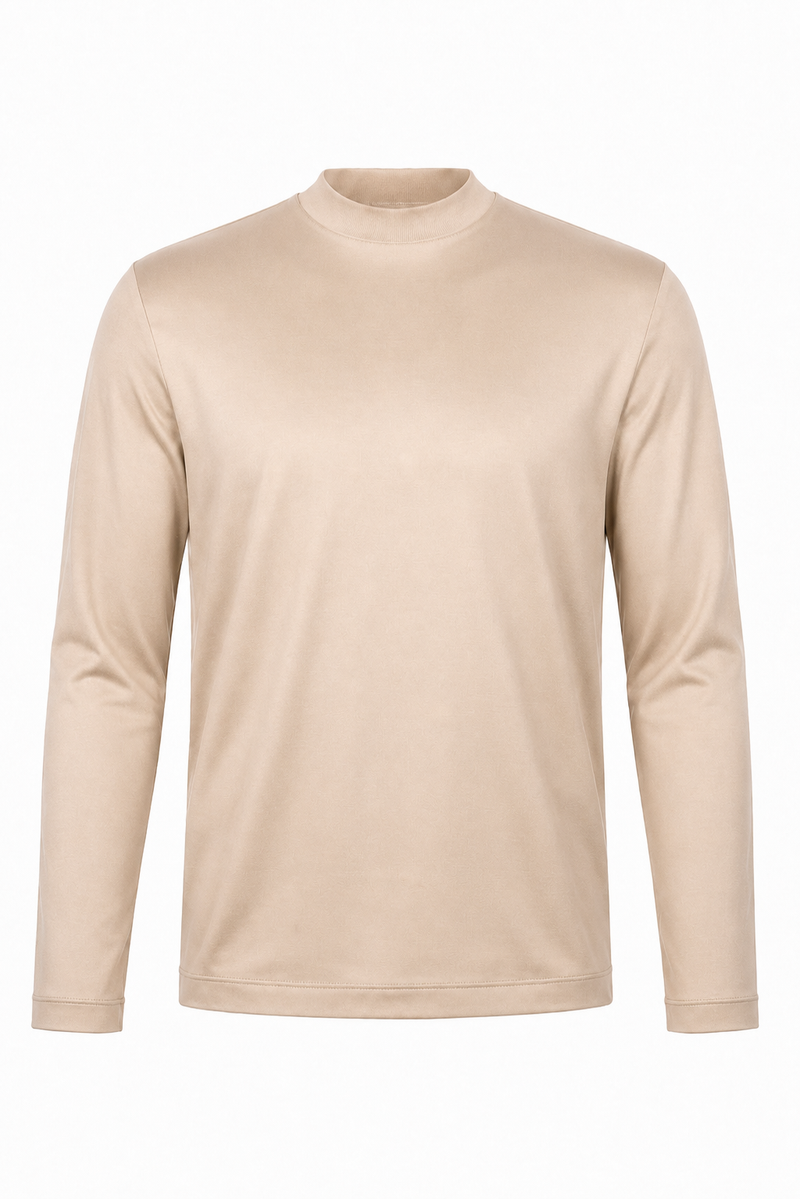 T-shirt mercerisé manches longues