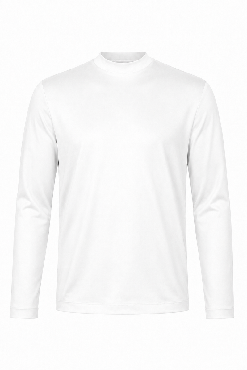 T-shirt mercerisé manches longues