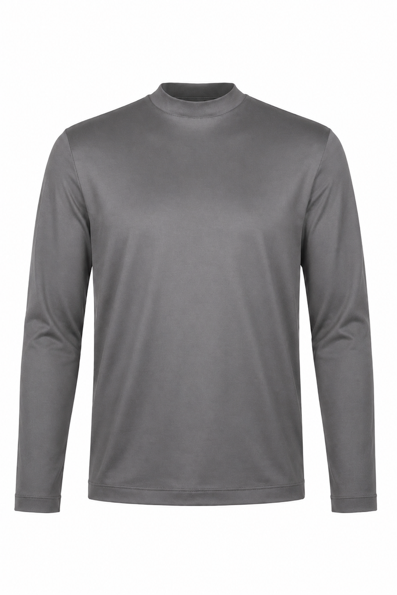 T-shirt mercerisé manches longues