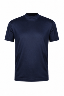 T-shirt mercerisé · Marine