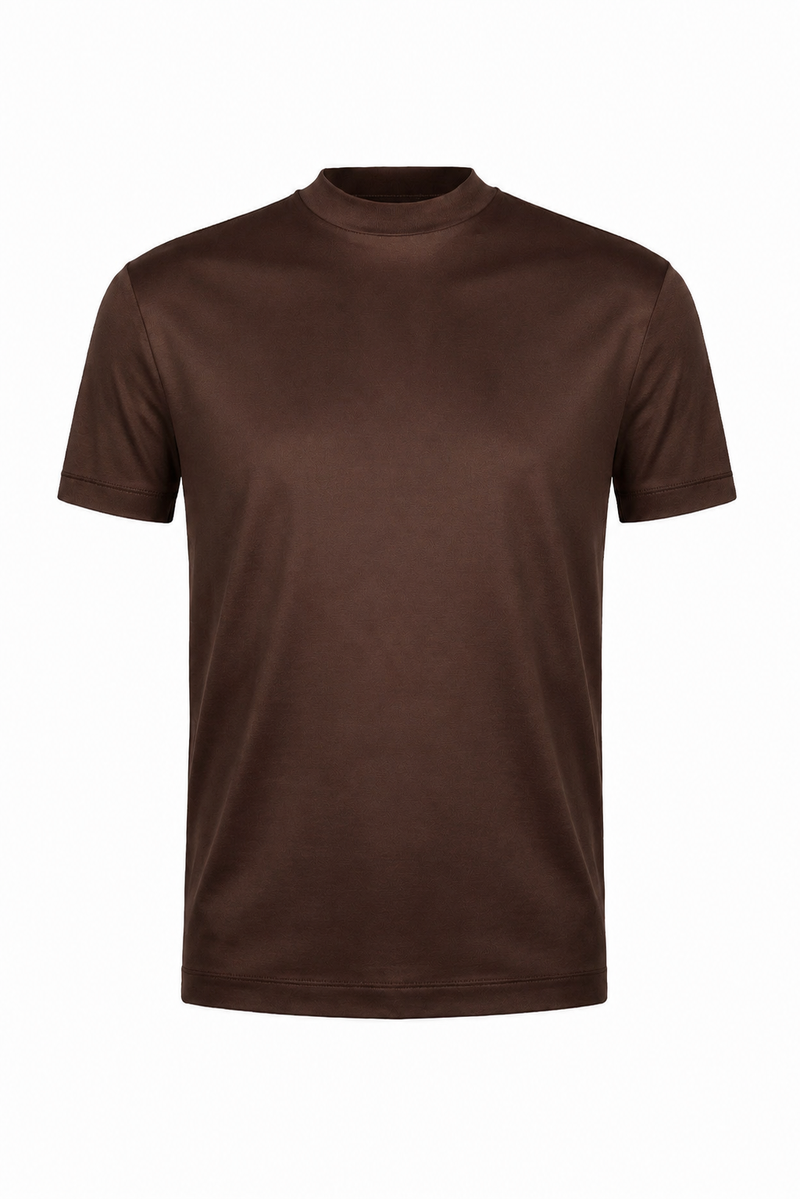 T-shirt mercerisé