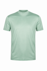T-shirt mercerisé · Vert clair