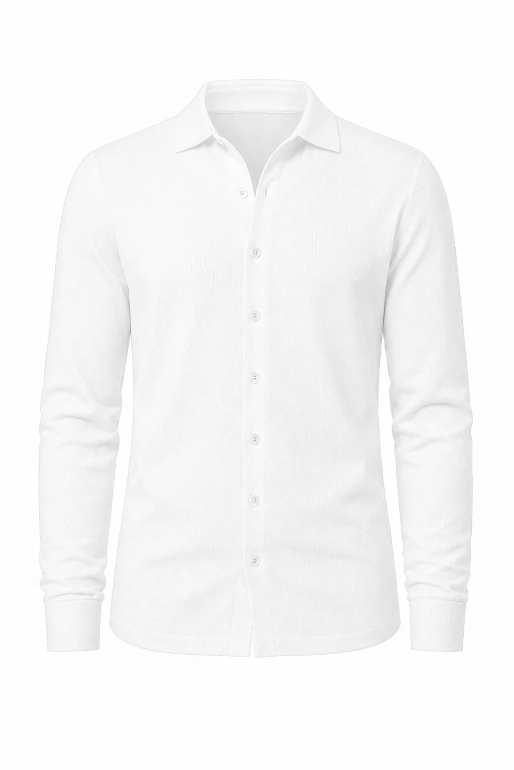 Product view of Knit Shirt · White