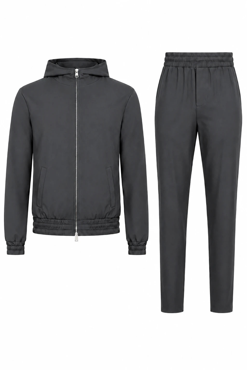 Product view of Hooded Travel set · Charcoal grey