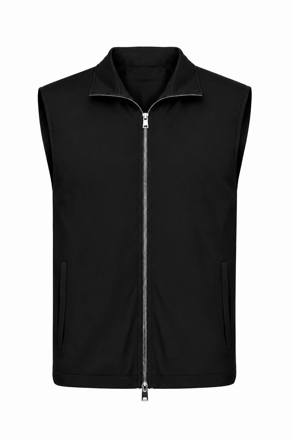 Product view of Windproof gilet · Black