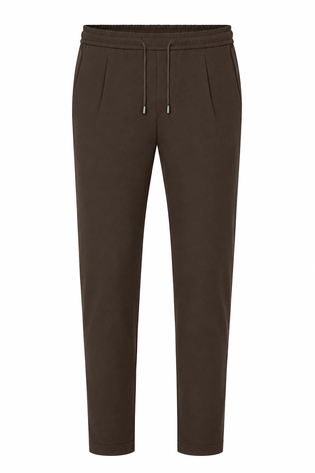 Product view of Smart stretch trousers · Brown