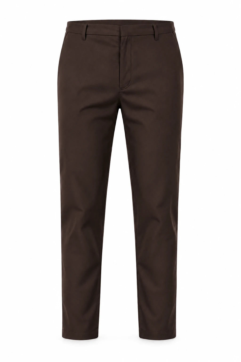 Product view of Stretch twill trousers · Brown