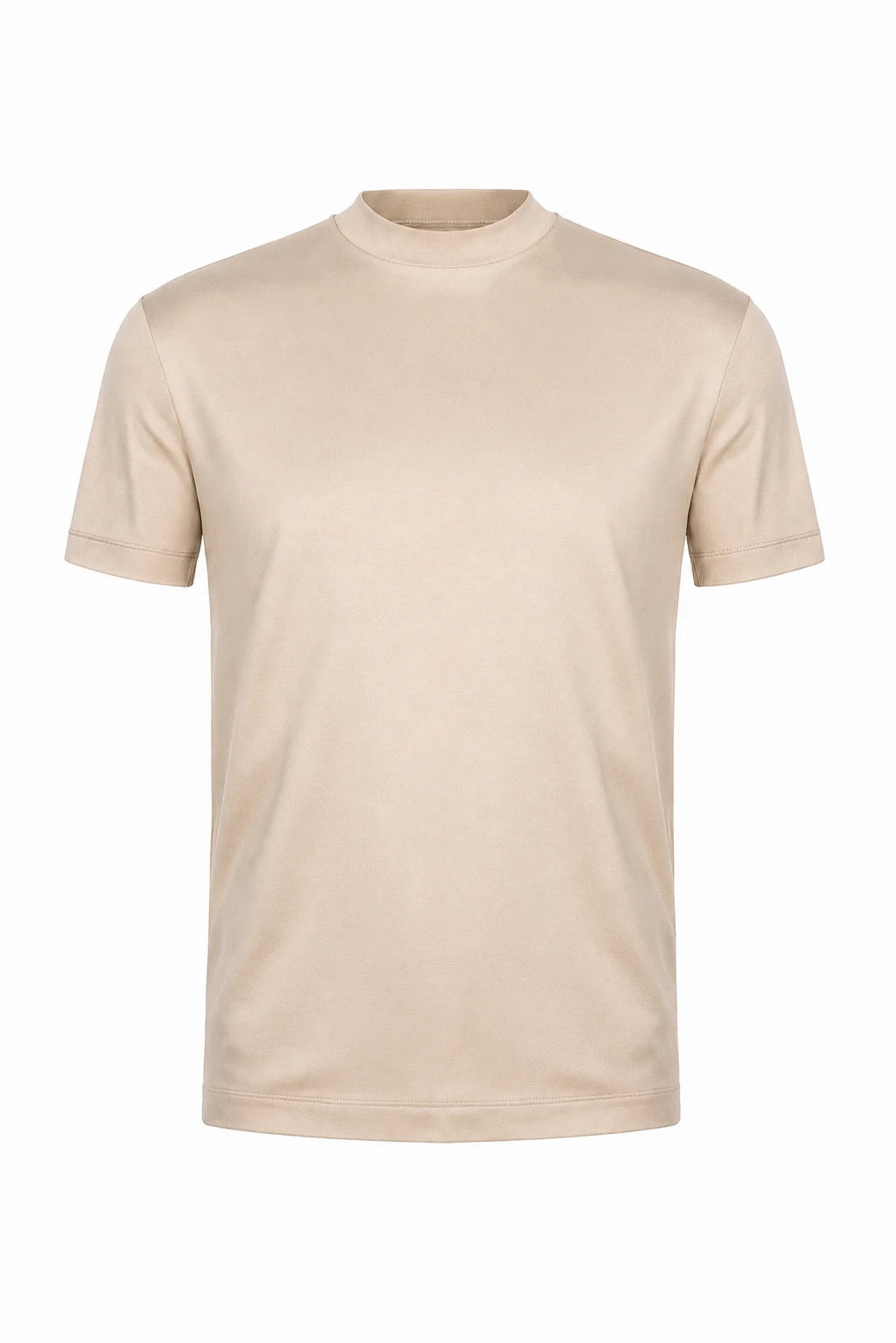Product view of Mercerised T-shirt · Beige
