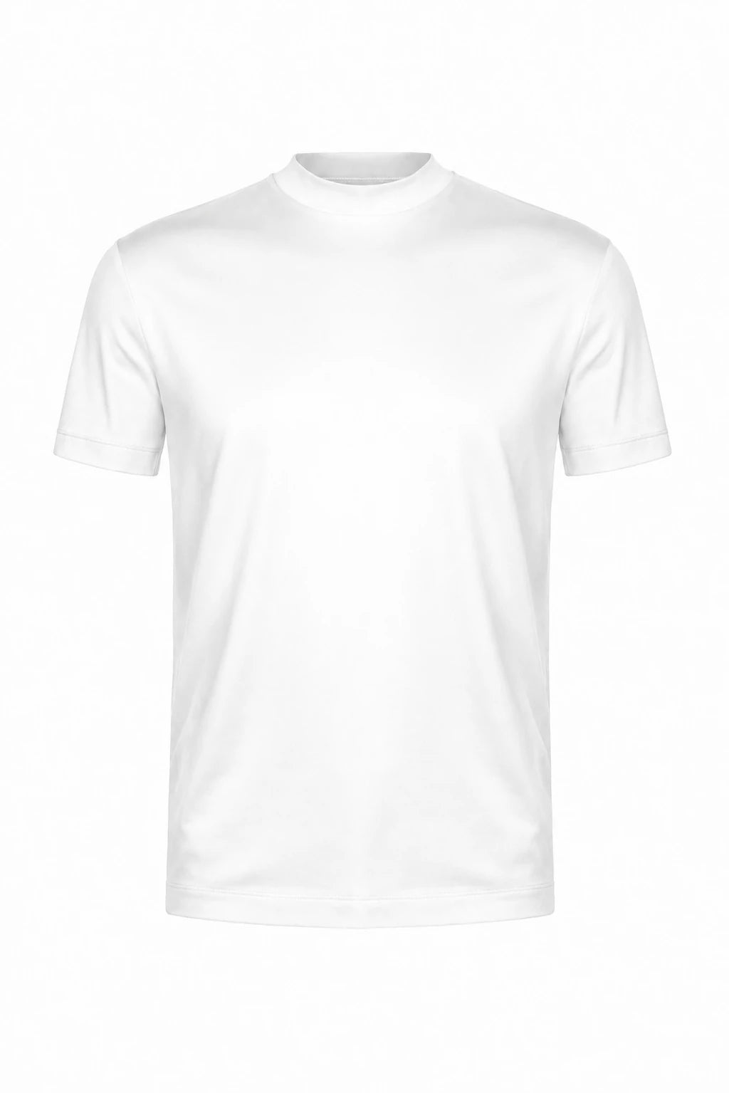 Product view of Mercerised T-shirt · White
