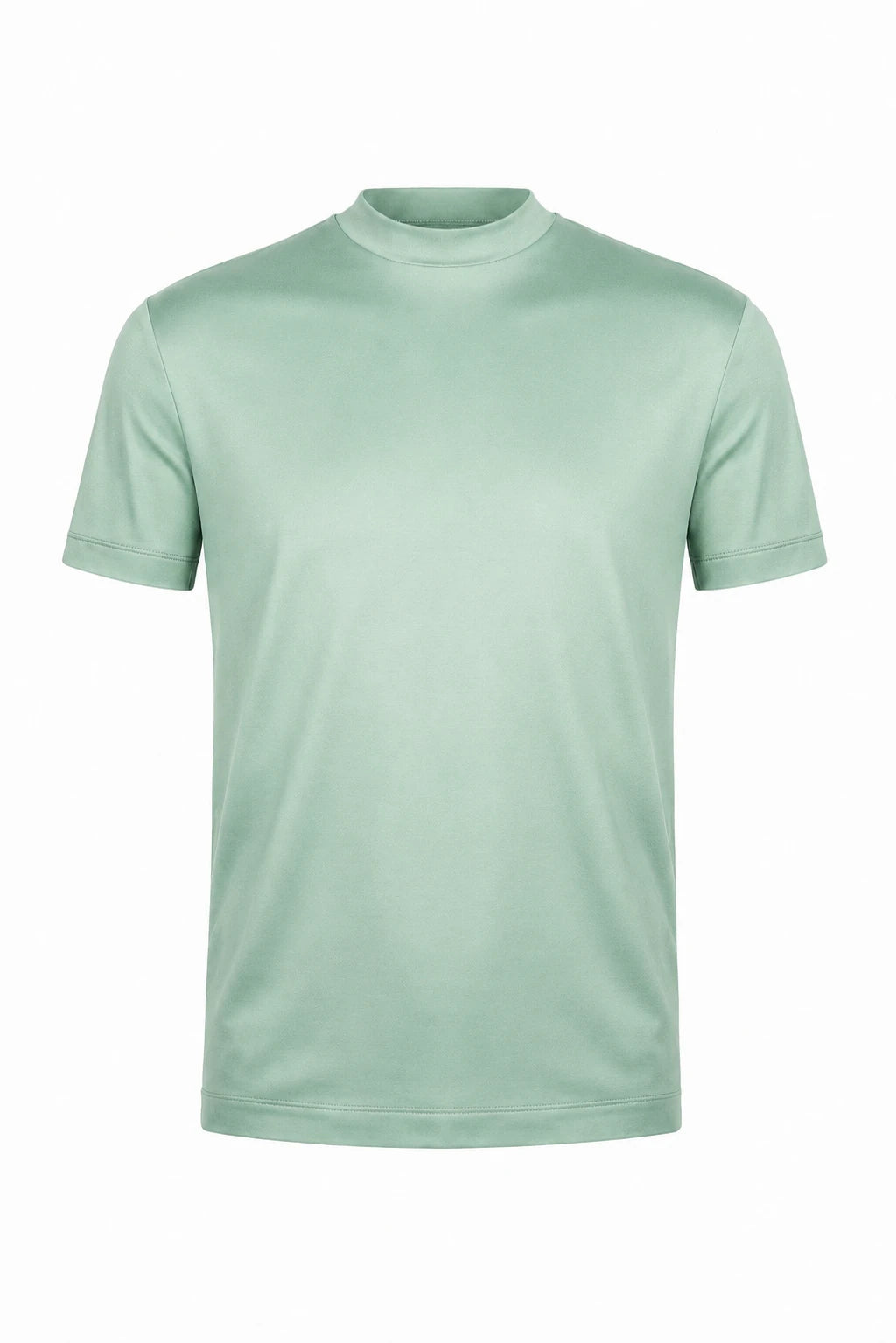 Product view of Mercerised T-shirt · Light green